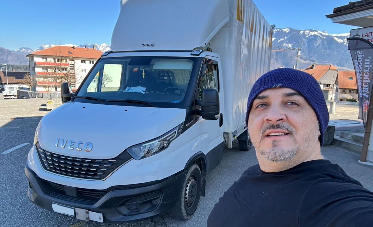 camion déménagement