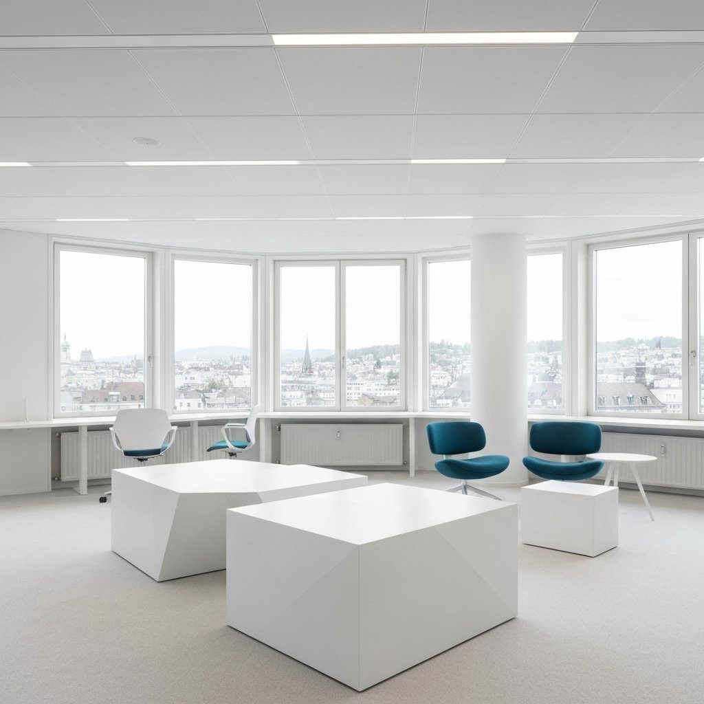 Camion LL Transport garé devant un immeuble résidentiel en Suisse romande lors d