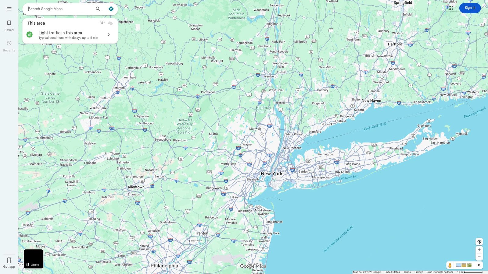 Screenshot of Google Maps showing the route from Rossens to major Swiss Romande cities