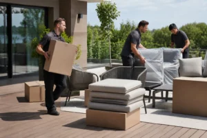 préparer la terrasse livraisons de mobilier extérieur - Préparer sa terrasse en 2026, le guide des livraisons